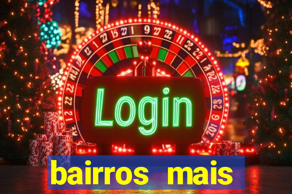 bairros mais perigosos de bh